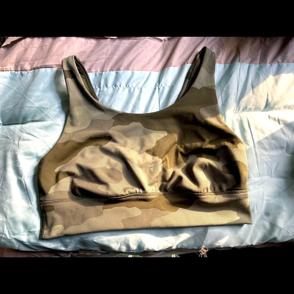 LIKE NEW Offline by Aerie Camo Sports Bra